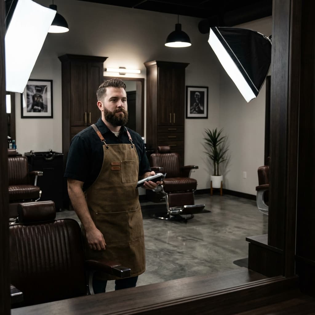 Independent Booth Renter using Booka